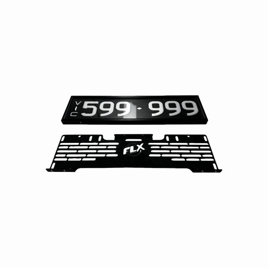 Number Plate Cover | Signature Conversion Kit - FLX 6 Character/digit VIC Plates