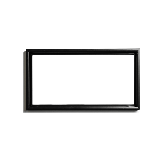 Victorian Signature Number Plate Frame Slimline & Standard
