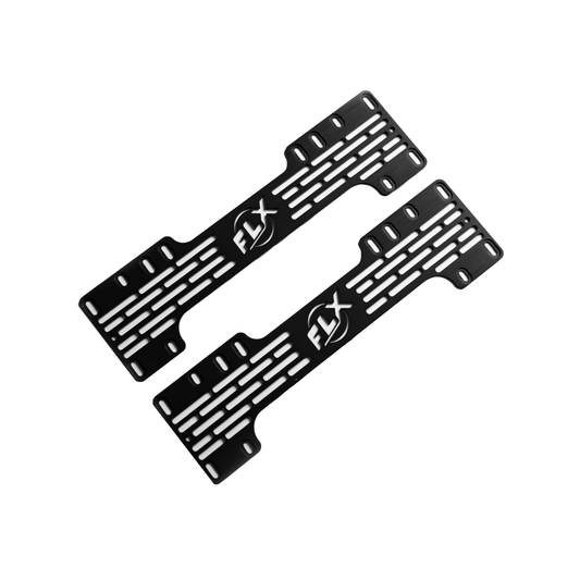 Vic 5 digit Heritage Number Plate Bracket Side View