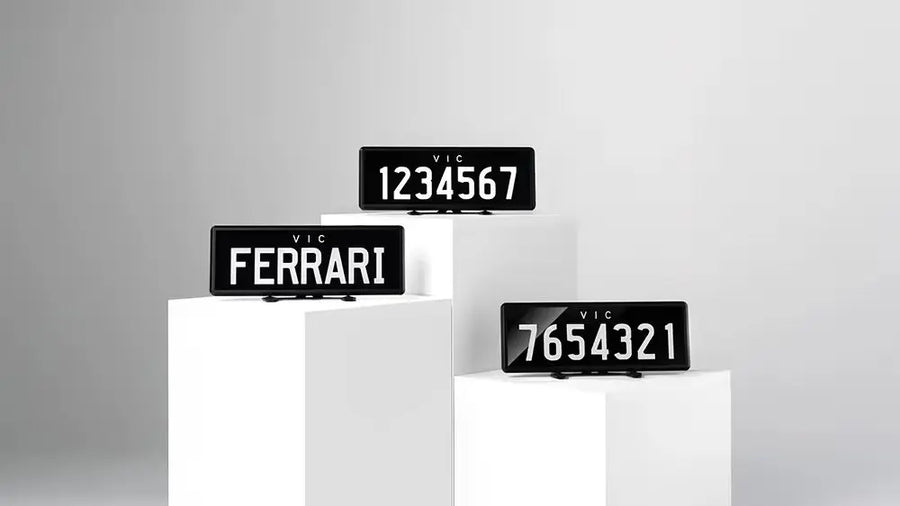vic 1234567 vic 7654321 vic ferrari sold results
