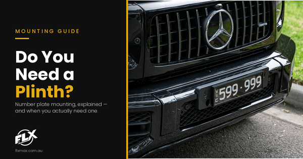 Do You Need a Plinth to Mount a Number Plate? | FLX