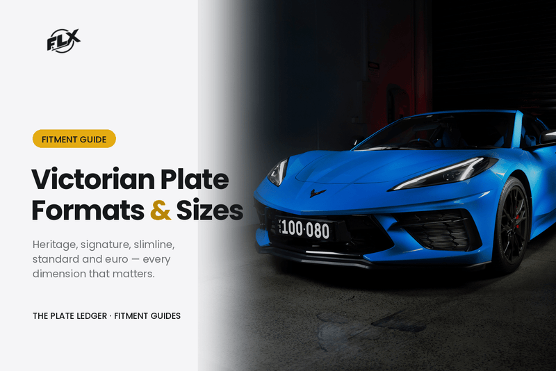Victorian Number Plate Formats & Sizes: The Complete Guide | FLX