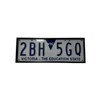 Number Plate Cover | Signature Conversion Kit - FLX 6 Character/digit VIC  Plates