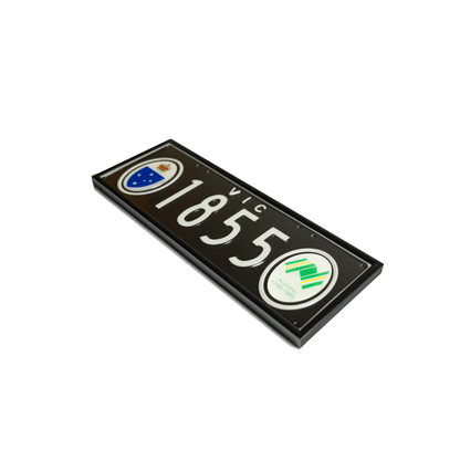 VIC Number Plate Cover | Signature Conversion Kit - 6 Character/Digit Plates