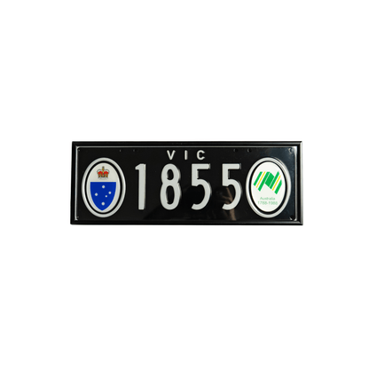 VIC Number Plate Cover | Signature Conversion Kit - 6 Character/Digit Plates