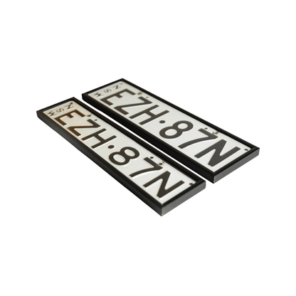 NSW Number Plate Cover | Signature Conversion Kit - 6 Character/Digit Plates