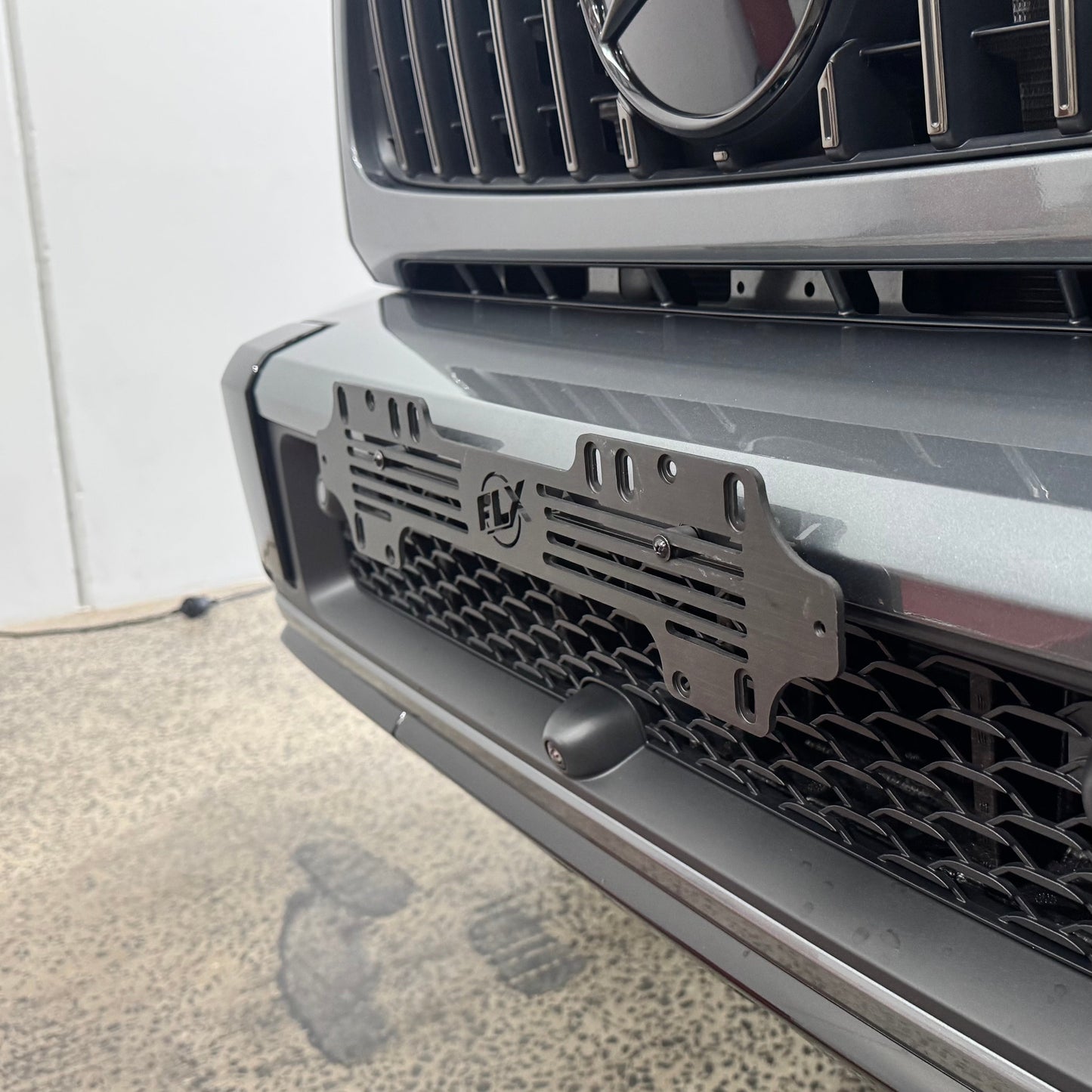 FLX Custom Number Plate Mount | Bracket