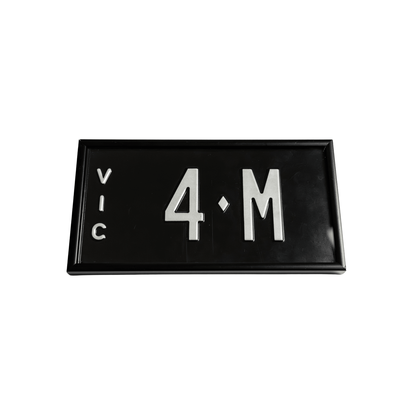 VIC Signature Plate Replacement Case — Frame & Panels (No Hidden Mount)