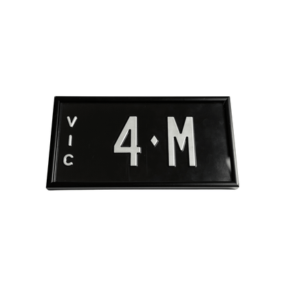 VIC Signature Plate Replacement Case — Frame & Panels (No Hidden Mount)