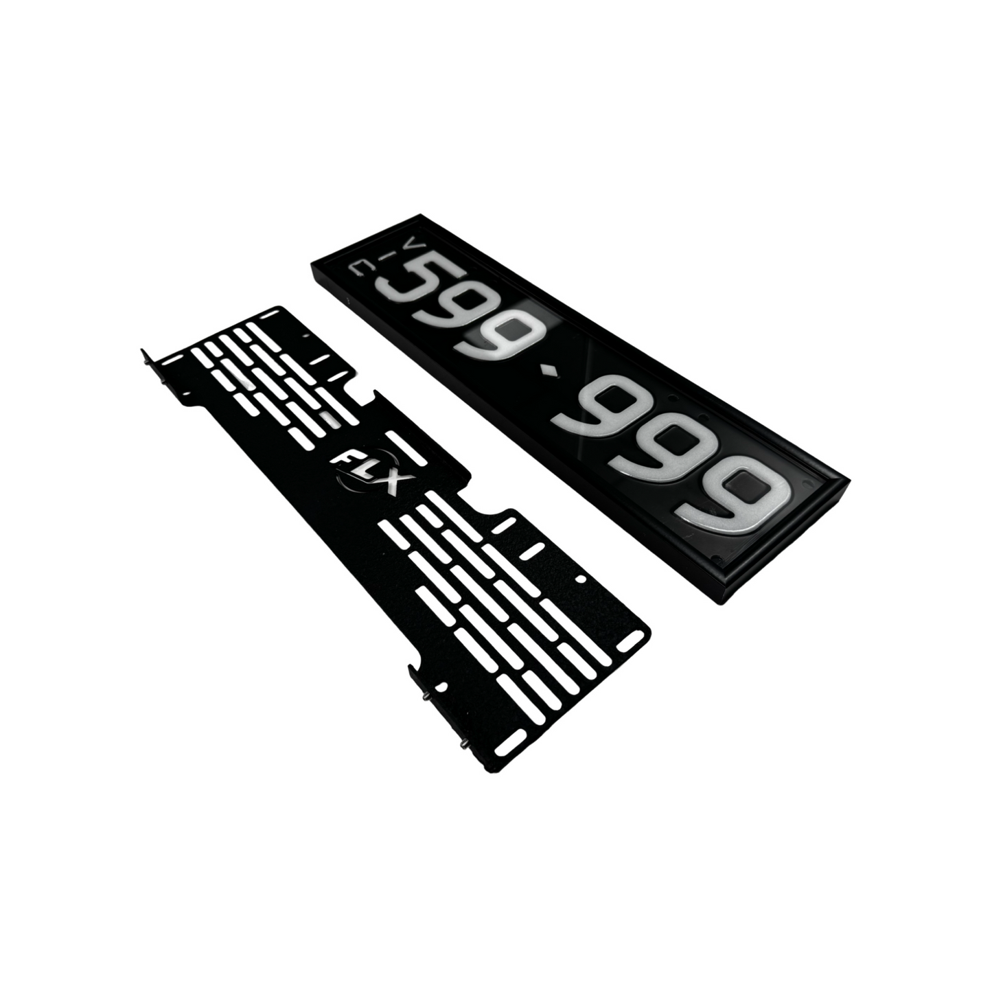 Number Plate Cover | Signature Conversion Kit - FLX 6 Character/digit VIC  Plates