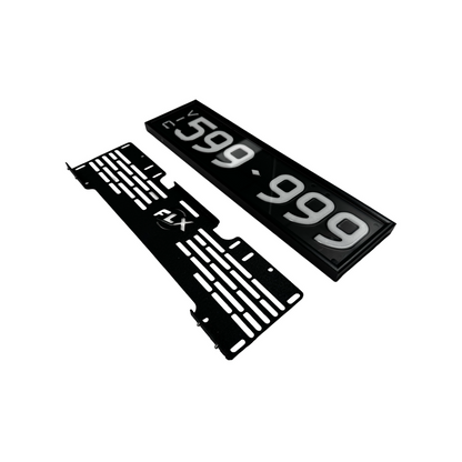 Number Plate Cover | Signature Conversion Kit - FLX 6 Character/digit VIC  Plates