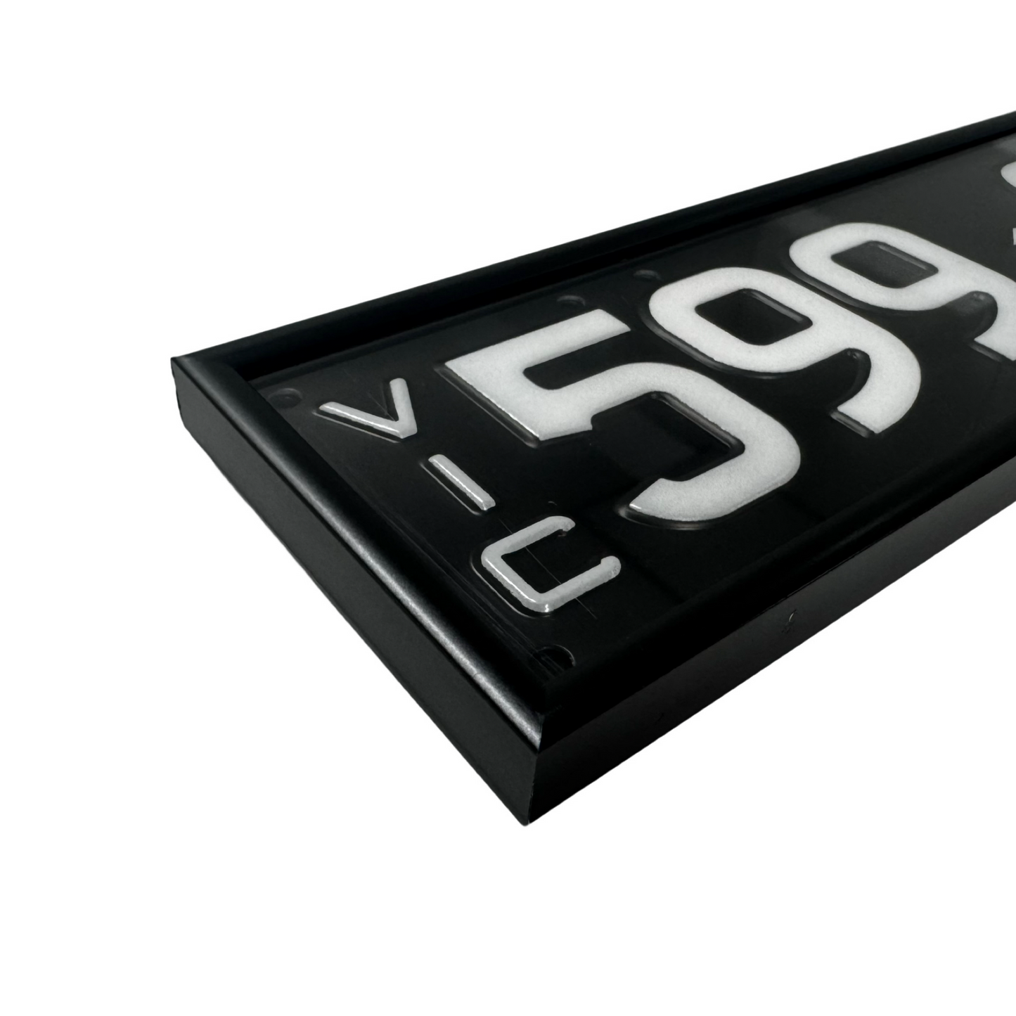 Number Plate Cover | Signature Conversion Kit - FLX 6 Character/digit VIC  Plates