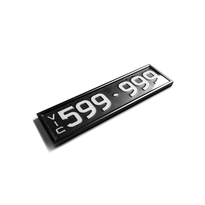 VIC Number Plate Cover | Signature Conversion Kit - 6 Character/Digit Plates