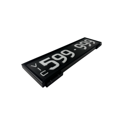 Number Plate Cover | Signature Conversion Kit - FLX 6 Character/digit VIC  Plates