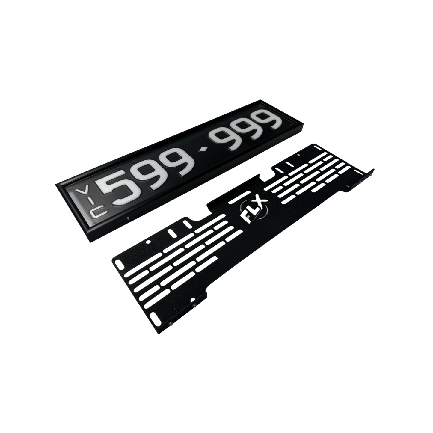 Number Plate Cover | Signature Conversion Kit - FLX 6 Character/digit VIC  Plates