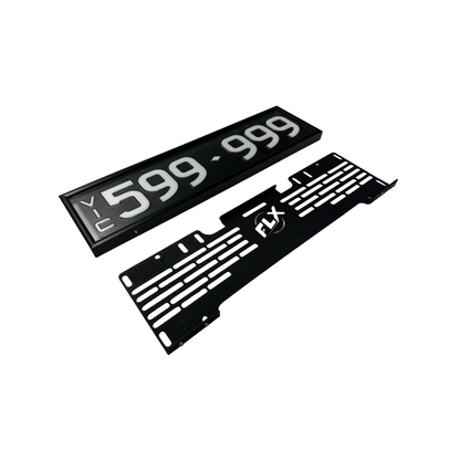 Number Plate Cover | Signature Conversion Kit - FLX 6 Character/digit VIC  Plates