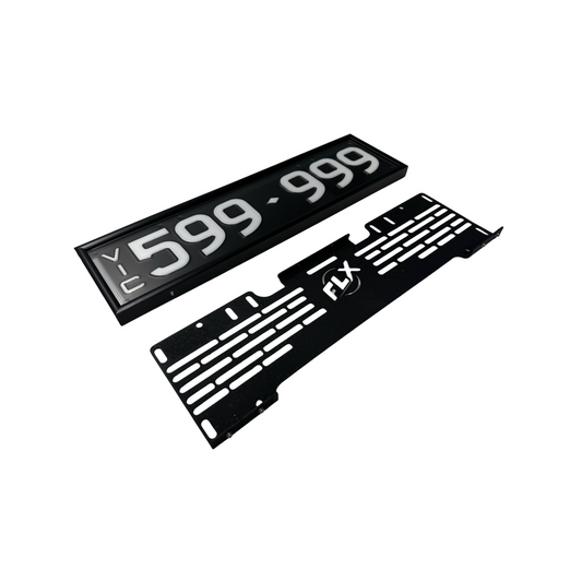 Number Plate Cover | Signature Conversion Kit - FLX 6 Character/digit VIC  Plates