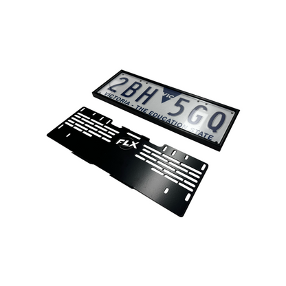 Number Plate Cover | Signature Conversion Kit - FLX 6 Character/digit VIC  Plates
