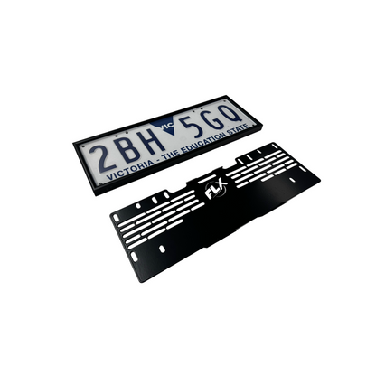 Number Plate Cover | Signature Conversion Kit - FLX 6 Character/digit VIC  Plates