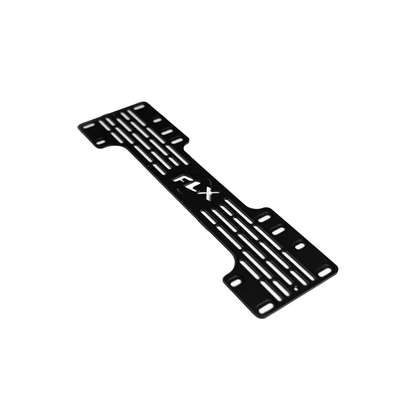 Vic 5 digit Heritage Number Plate Single Side Bracket Top View