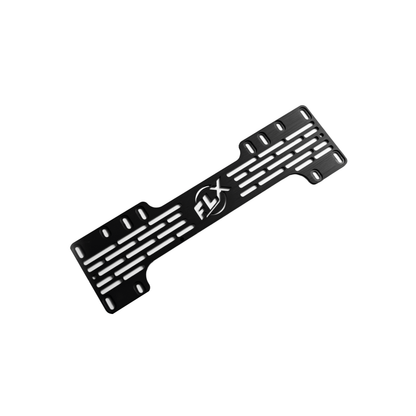 Vic 5 digit Heritage Number Plate Single Bracket Left View