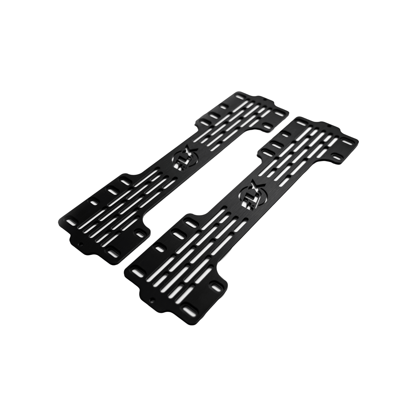 Vic 5 digit Heritage Number Plate Double Bracket Side View