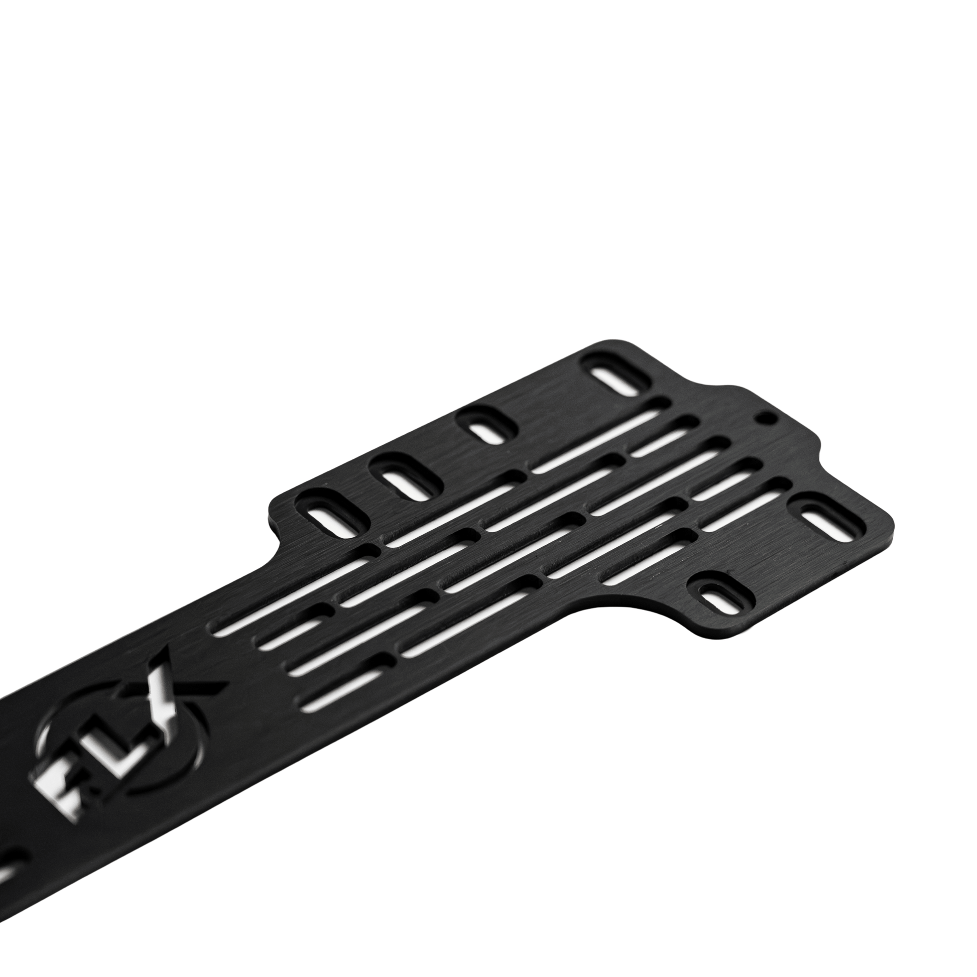 Closeup Number Plate Bracket 5 Digit