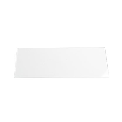 Vic Signature Plate Clear Panel slimline Size front View