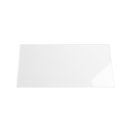 Vic Signature Plate Clear Panel Standard Size front View