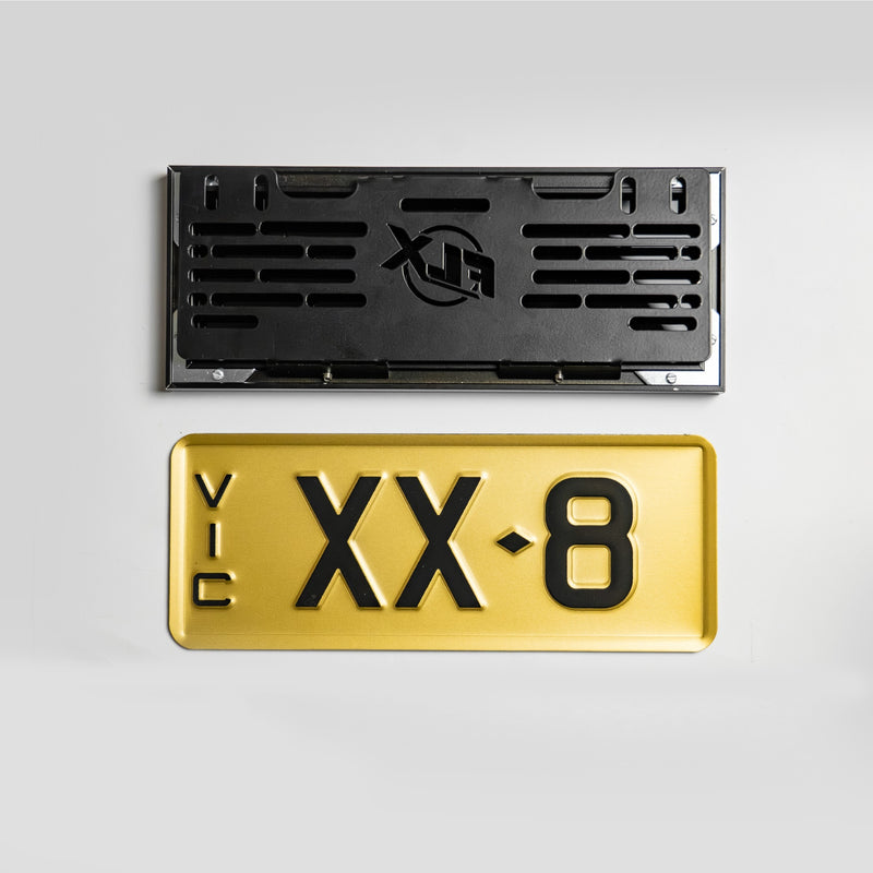 XX8 Signature Plate with Clamp Delete Signature Plate Frame