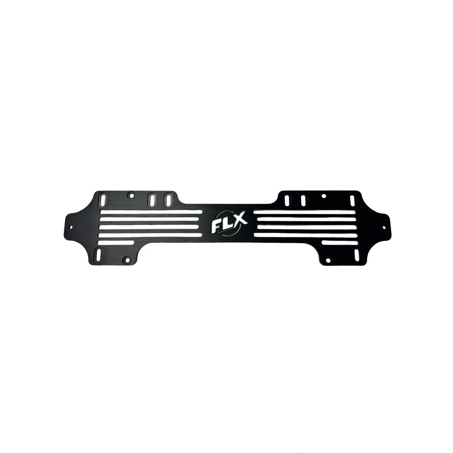 VIC | 6 Digit Heritage Number Plate Mount | Bracket FLX single bracket front face view